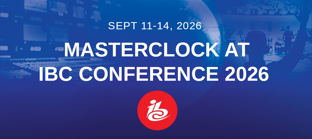 Masterclock at IBC 2026