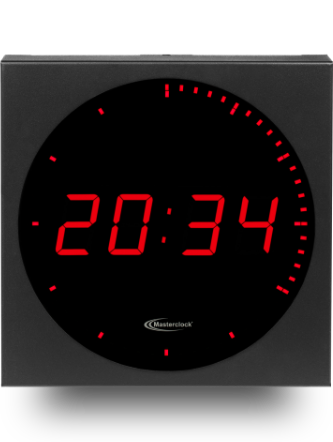 Masterclock's CLDNTD12 Digital Analog Clock