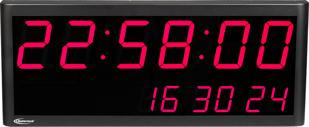 Masterclock's NTDS8646 Digital Clock