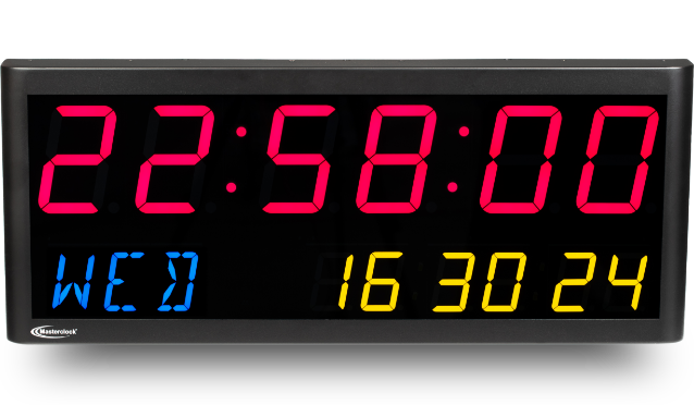 Masterclock's NTDS8646 Digital Clock
