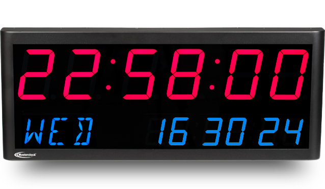 Masterclock's NTDS8646 Digital Clock