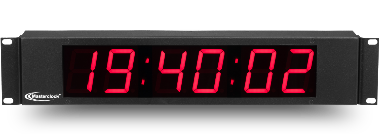 Masterclock's TCDS26 Digital Clock