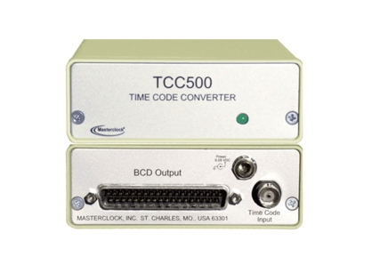Masterclock's TCC500 Time Code Converter