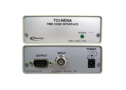 Masterclock's TCI-NENA Time Code Interface