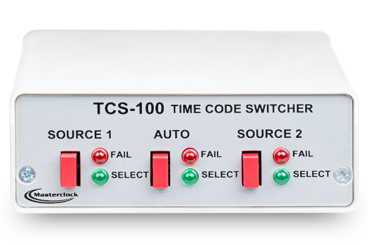 Masterclock's TCS100 Time Code Switcher