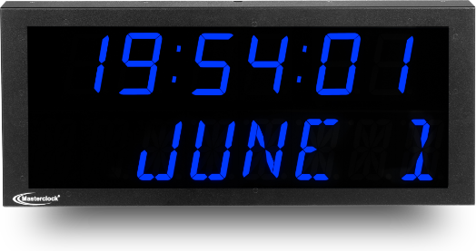A linked image of NTDS26-8AL time zone clock